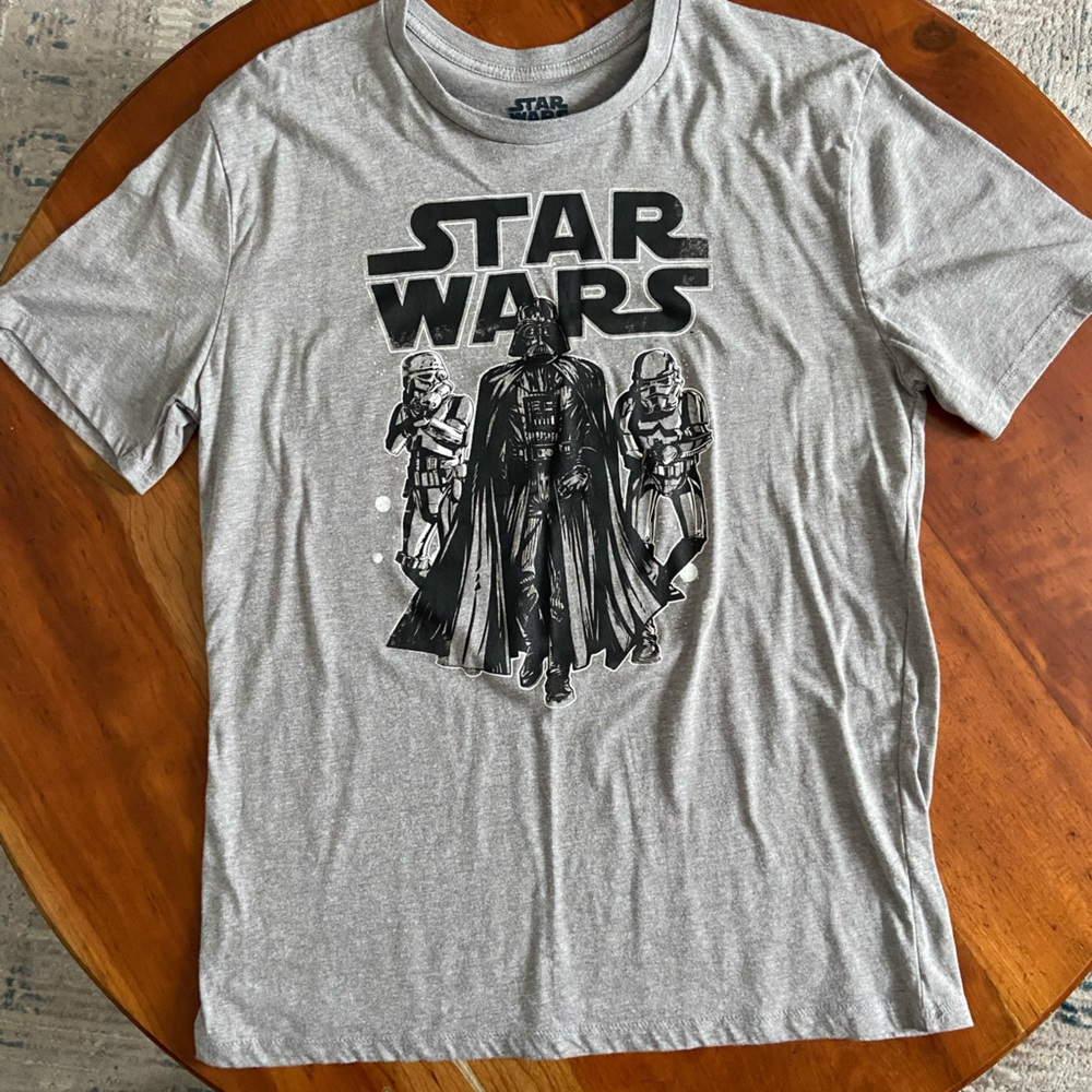 Star Wars Men’s Graphic Grey T-shirt Size XL